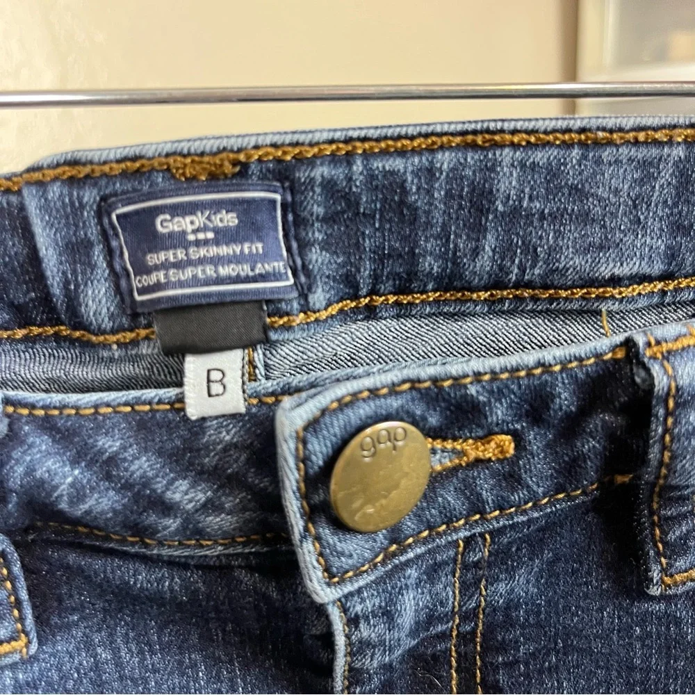 Gap kids‎ girl super skinny fit stretch jeans size 12